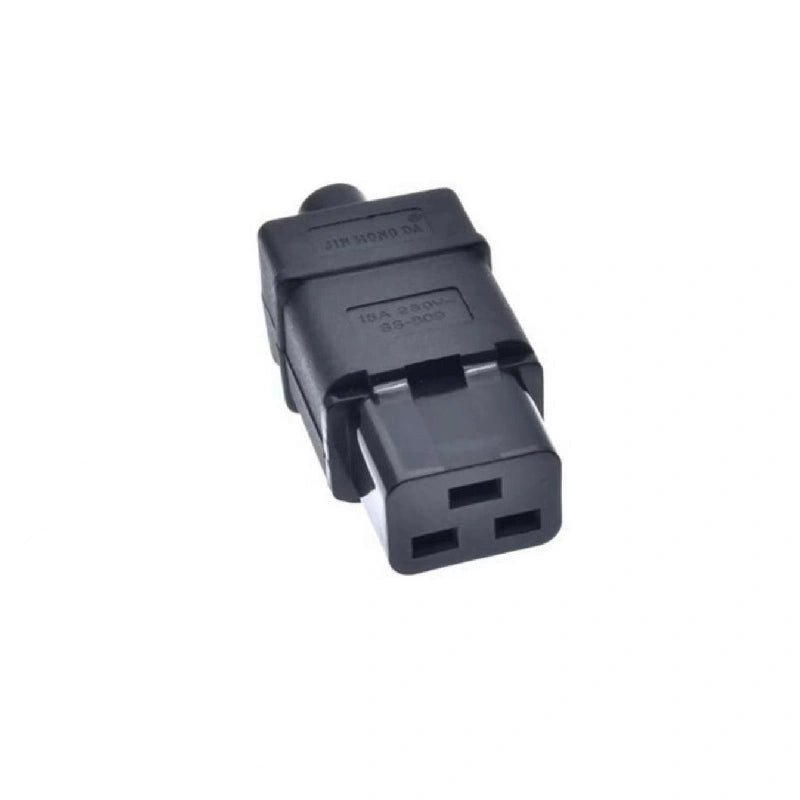 C19 Female Power Plug Socket Adaptor, Reliable Performance for AC Power Cord