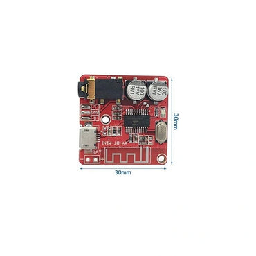 Compact Bluetooth 4.1 MP3 Audio Receiver Wireless Stereo Module with Lossless Decoding (x2 units)