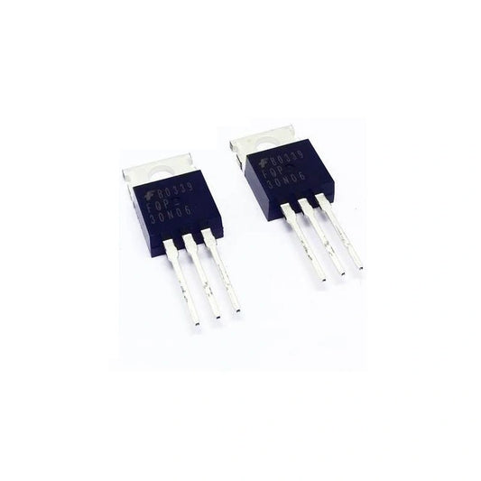 FQP30N06 N-Channel MOSFET 60V 30A 79W Through Hole TO-220-3 for Power Supply