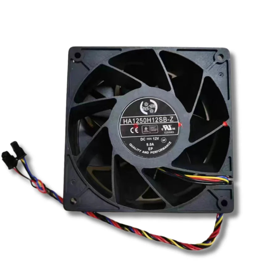 Avalon miner replacement fan HA1250H12SB-Z dual interface cooling fan
