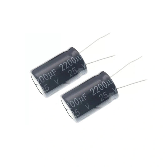 High-Capacity 2200uF 25V Aluminum Electrolytic Capacitor for Whatsminer Power Supply repair