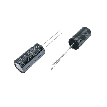 2200µF 16V radial high ripple electrolytic capacitor is a reliable component