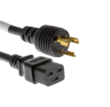 IEC Cable 5ft NEMA L5-20P to C19 Heavy Duty High Quality AC Power Cord