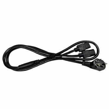 Dual C13 AC Cord for Bitmain Antminer Crypto Mining - Secure Power Connection