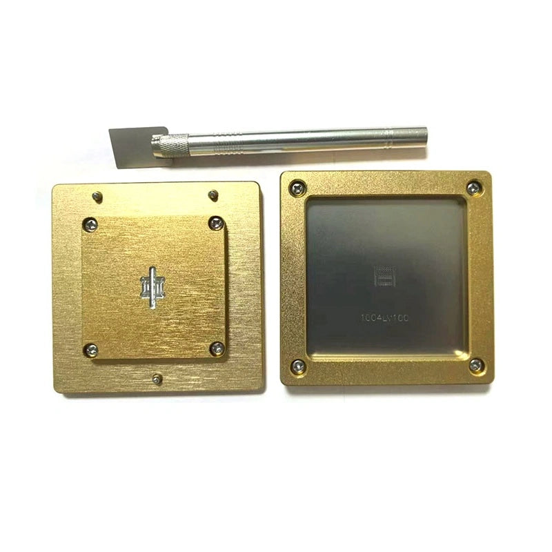 Iceriver KS5L ASIC Chip Tinning Stencil Tool with Holder Hash Board Repair