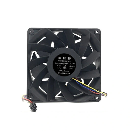 Efficient Cooling Solution for Ebit E9 E10 Miners - R4-14038-64PK-B1 Cooling Fan