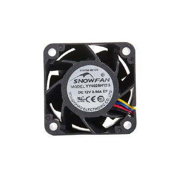 SNOWFAN YY4028H12B 12V 0.54A 40mm Cooling Fan for Iceriver PSU Replacement