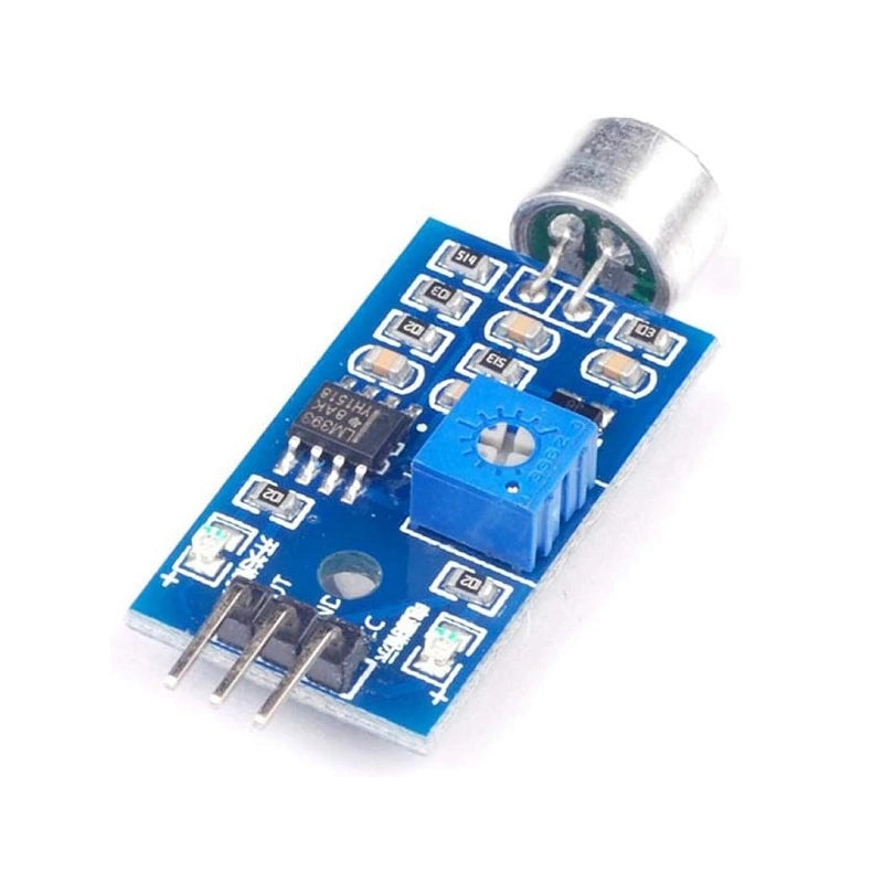 Sound Sensor Microphone Module: Adjustable Sensitivity for Robotics Projects