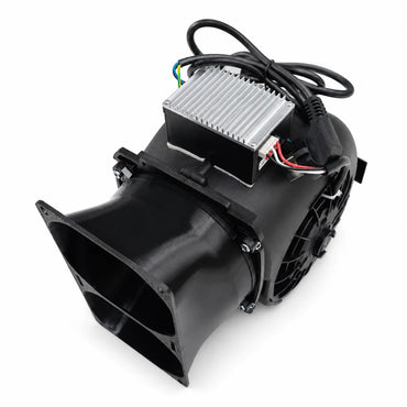 Gen2 brushless DC silencer for Antminer with 10C internal temperature reduction, stepless speed knob, brushless DC motor 1300 m3/h