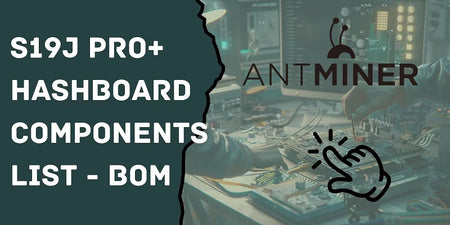 Antminer S19j Pro+Crypto Miner Hash Board Repair Components List