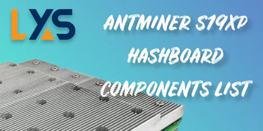 Antminer S19xp Crypto Miner Hashboard Repair Components List