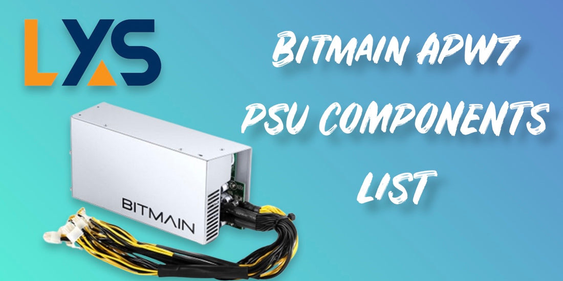 Bitmain APW7 Power Supply Unit Repair Components List