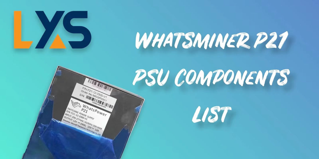 Whatsminer P21 Power Supply Unit Repair Components List