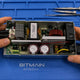 Bitmain APW3++ PSU with NCP1654 + CM6901X LLC architecture on professional repair workbench — repair guide