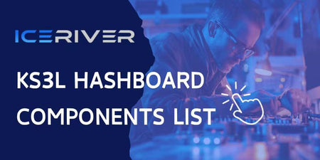 Iceriver KS3L Crypto Miner Hash Board Repair Components List