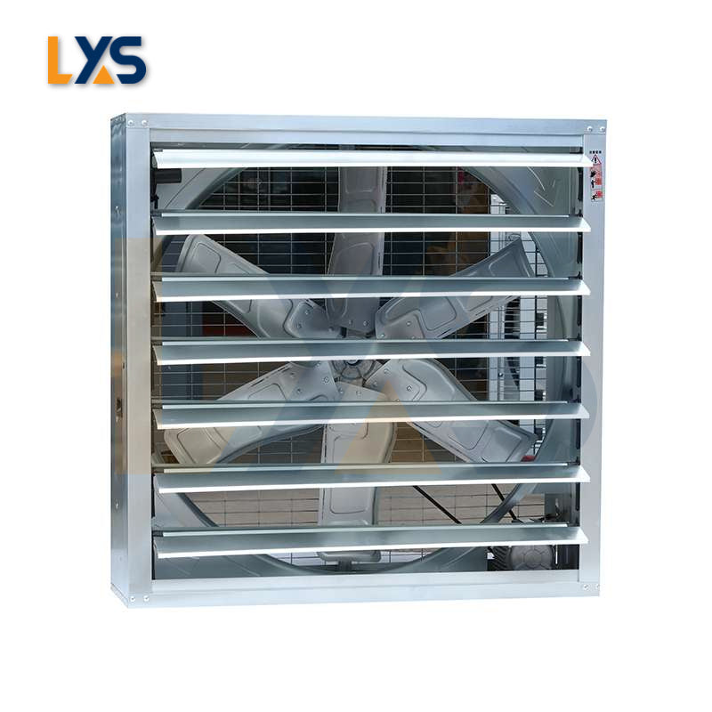 High-Power 1000mm Negative Pressure Fan for Mining Farms, Warehouse