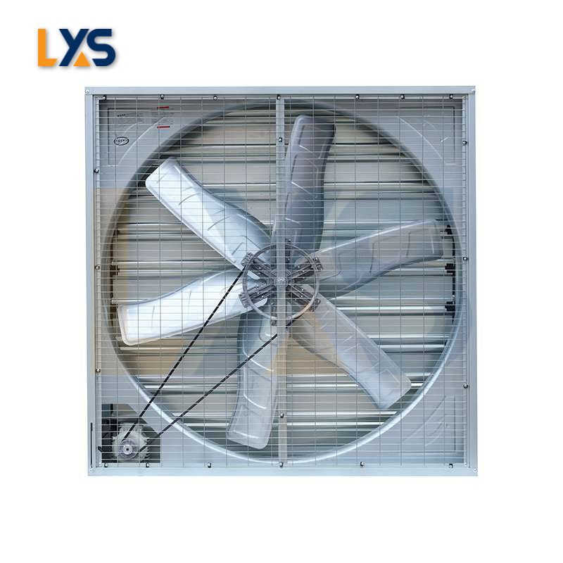 Fan designed to address ventilation and cooling challenges in mining farms