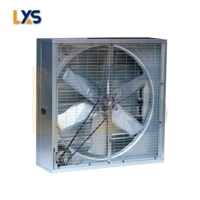 High-Power 1220mm Negative Pressure Fan for Crypto Mining Warehouse