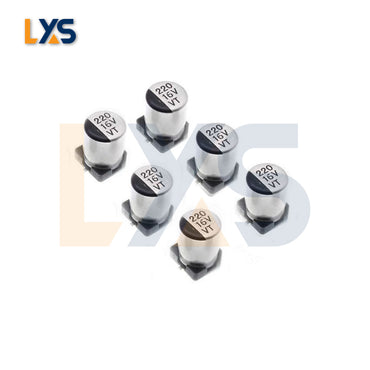 220uF 16V SMD Aluminum Electrolytic Capacitor is the perfect choice for replacing failed solid-state capacitors. 