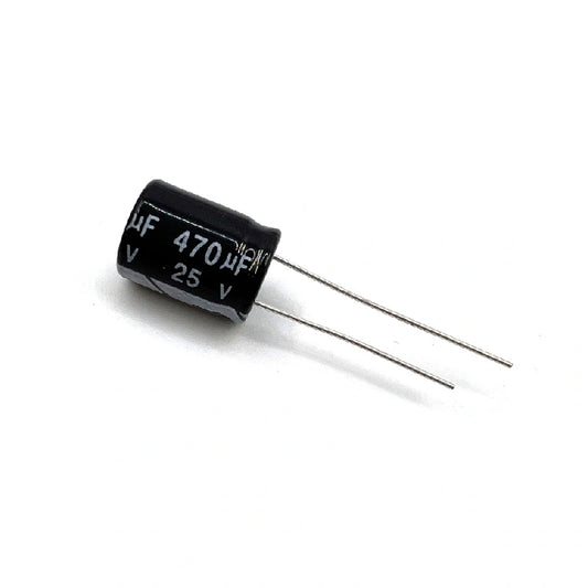 470uF 25V Radial Lead Electrolytic Capacitor for ASIC hash board repair