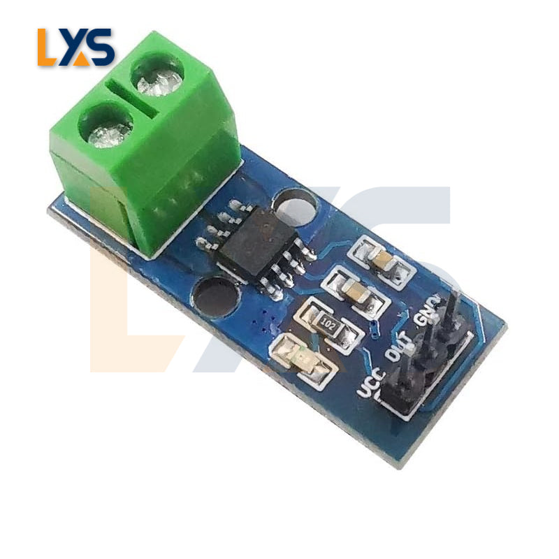 ACS712 Current Sensor Module for Precise Power Monitoring