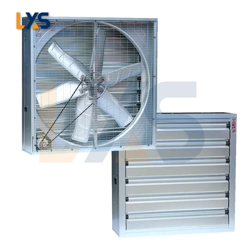 High-Performance 90cm Negative Pressure Fan for Crypto Miner Farms