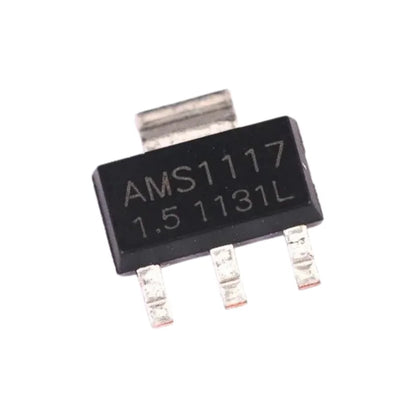 Front view of AMS1117 LDO 3.3V Voltage Regulator for Reliable Power Management
