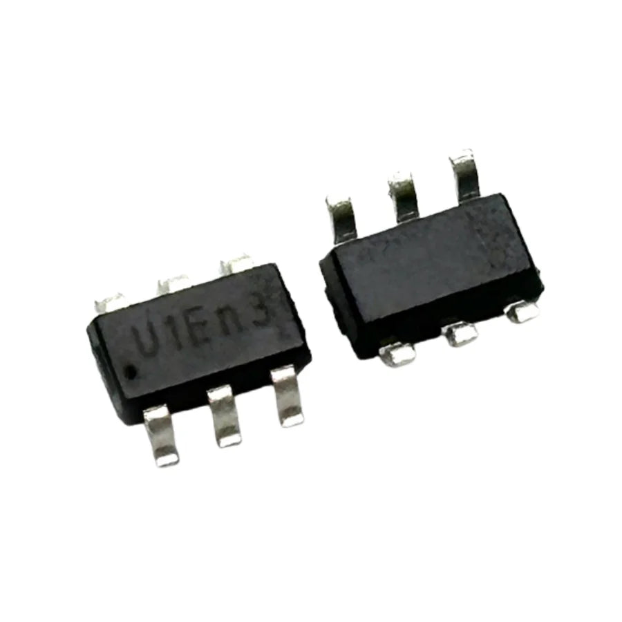 Front and rear view of AP2008TCER-ADJ U1D U1E Transistor