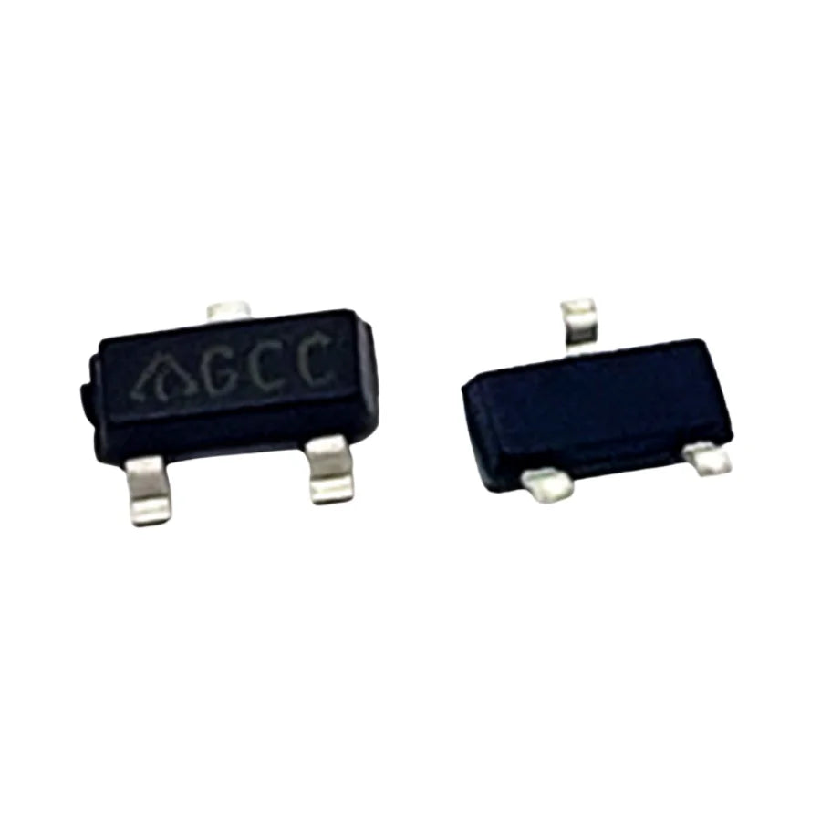 Front and back view of AP431SAN1TR-G1 GCC Shunt Regulator