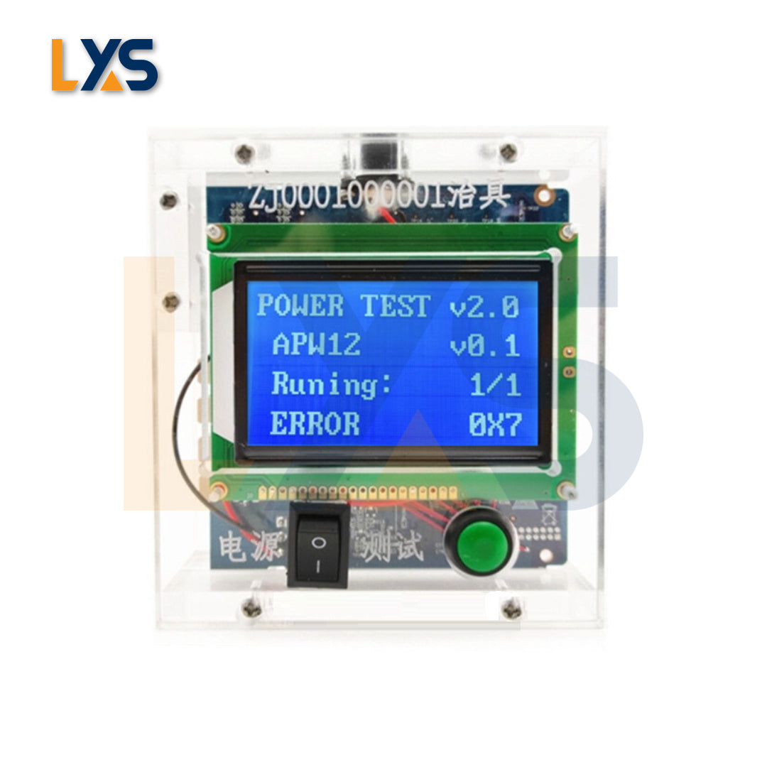 APW12 PSU Test Fixture for Bitmain APW12-1215 Power Supply Repair