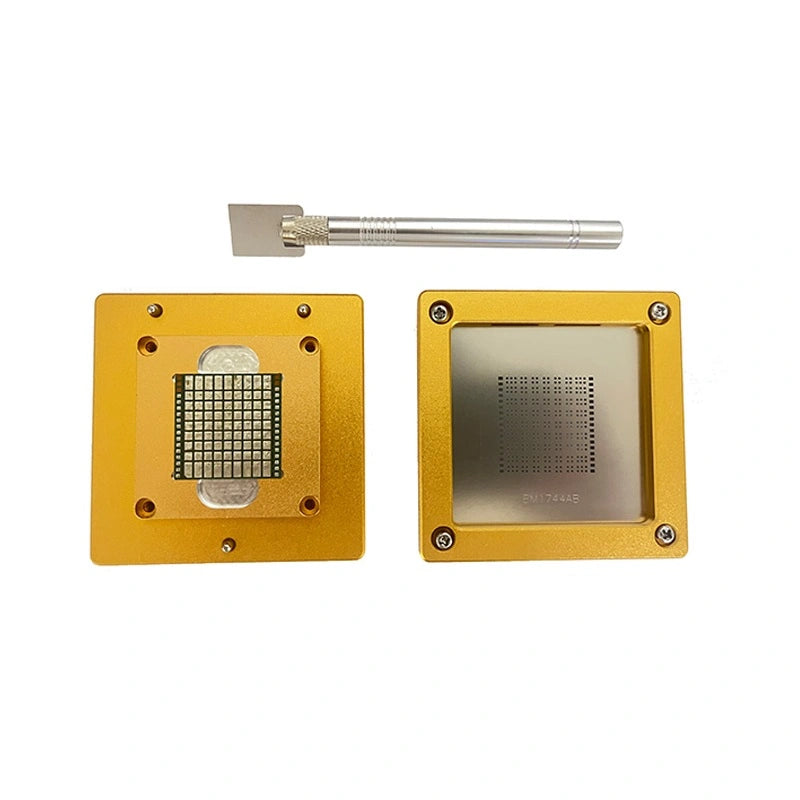 Antminer BM1744AB Chip Stencil & Holder Tin Tool Z11 Hash Board