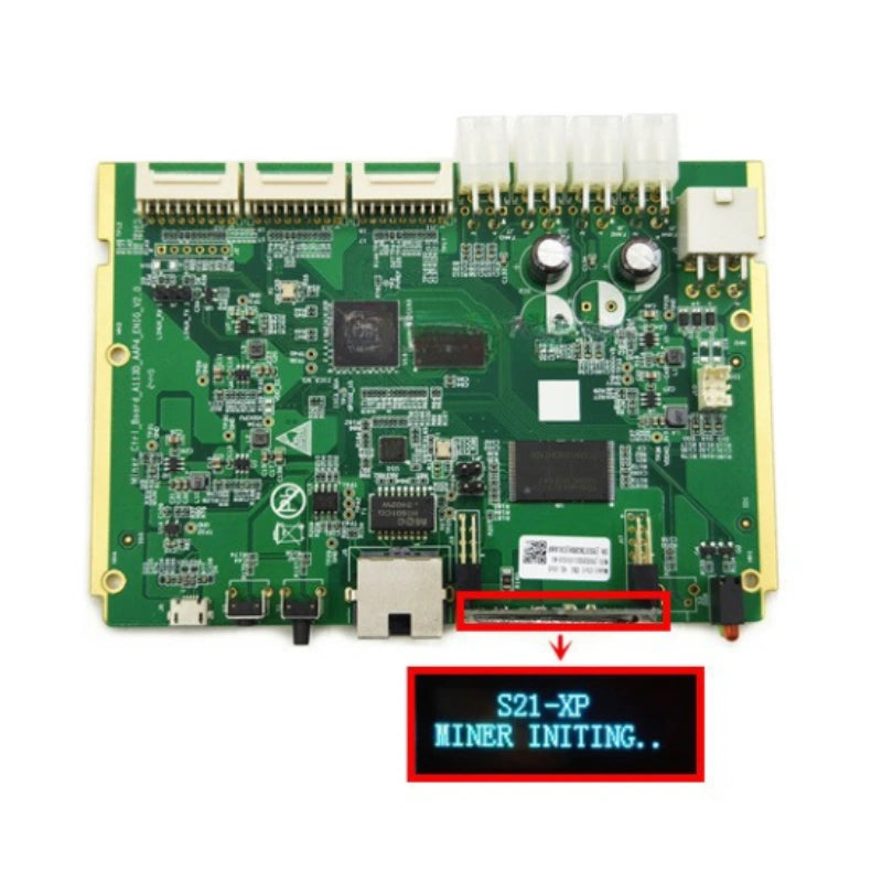 Antminer S21XP Control Board with OLED Display