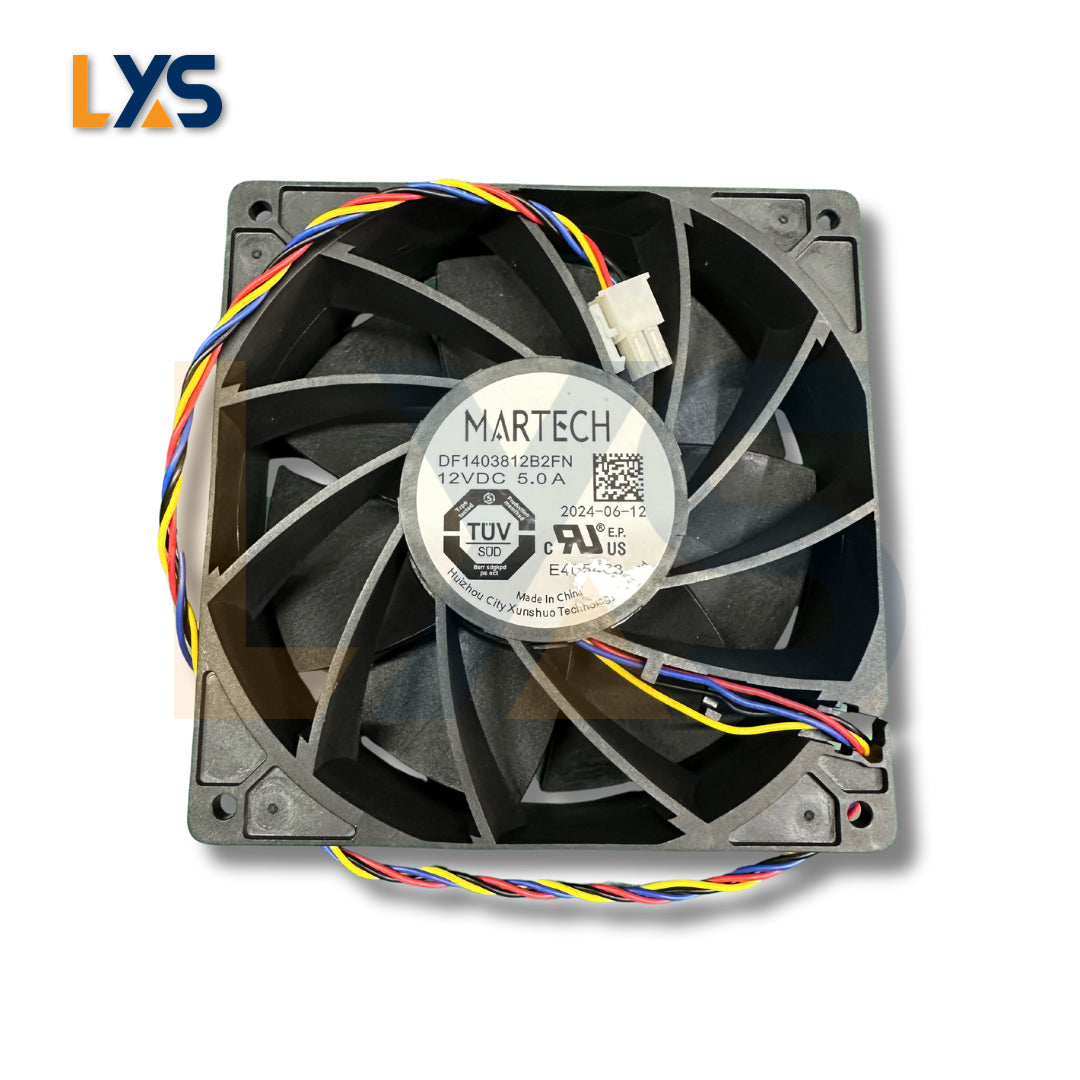 Antminer S21pro Cooling Fan Martech 12V 5A 7000RPM 140*140*38mm 14cm Crypto Miner Cooler