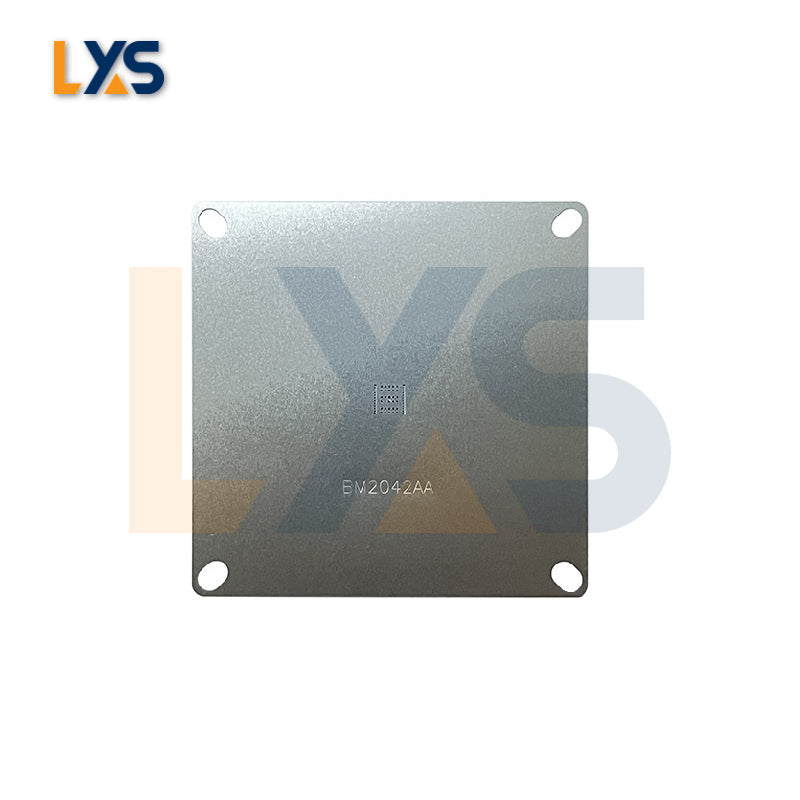 Enhance the tinning process for your BM2042AA ASIC chip with the BM2042AA Chip Tin Stencil Template. 