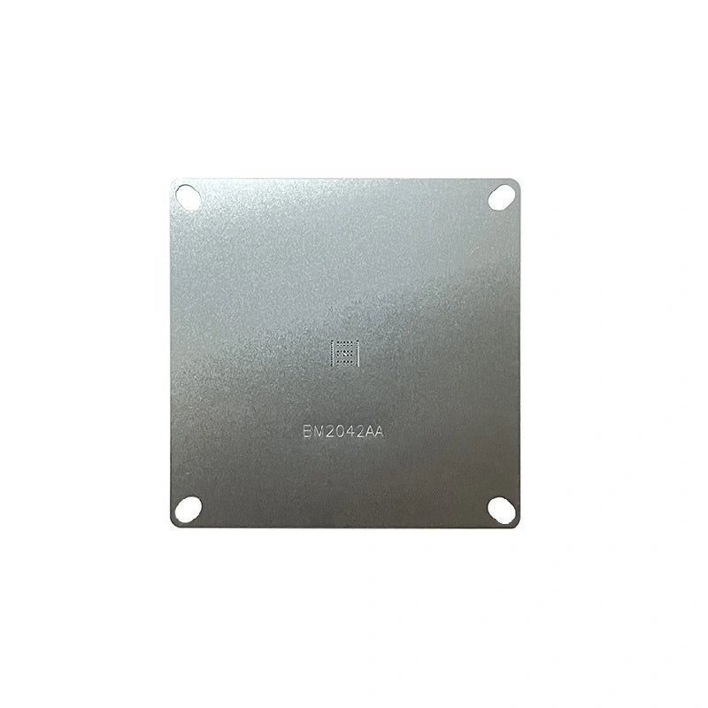 Enhance the tinning process for your BM2042AA ASIC chip with the BM2042AA Chip Tin Stencil Template. 