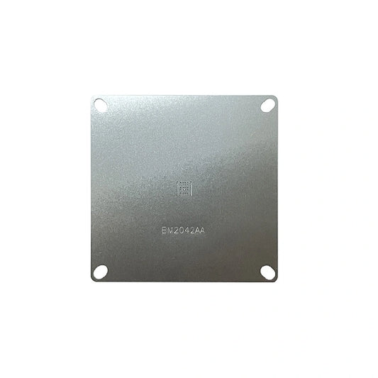 Enhance the tinning process for your BM2042AA ASIC chip with the BM2042AA Chip Tin Stencil Template. 
