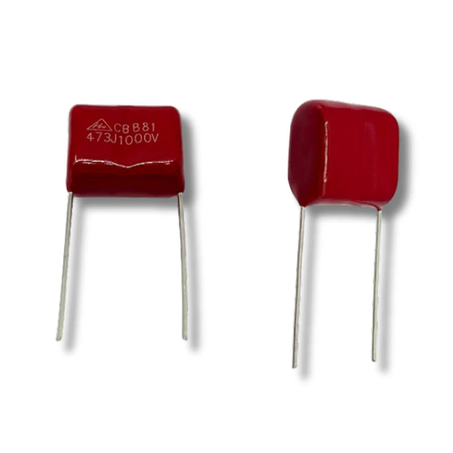 Front and side view of CBB81 Capacitor