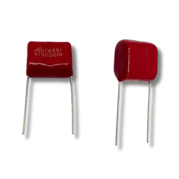 Front and side view of CBB81 Capacitor