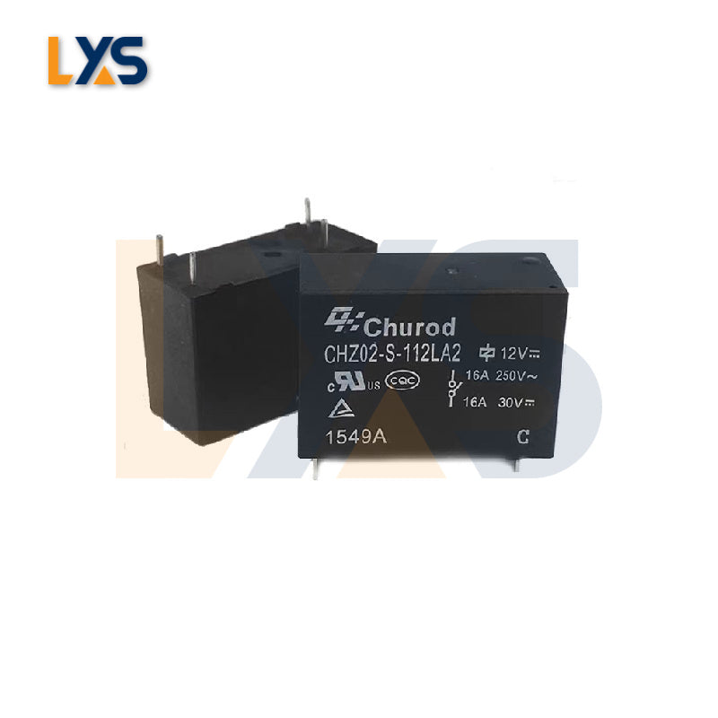 Ensure reliable power control for the Whatsminer P221C and P222C power supply units (PSUs) with the CHZ02-S-112LA2 power relay.