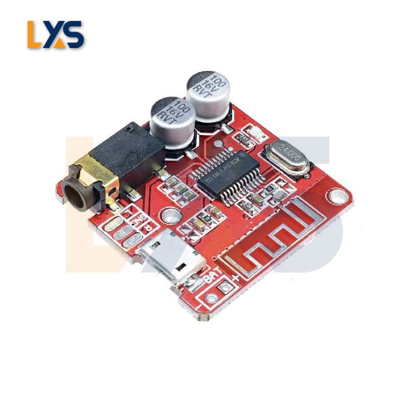 Compact Bluetooth 4.1 MP3 Audio Receiver Wireless Stereo Module with Lossless Decoding (x2 units)