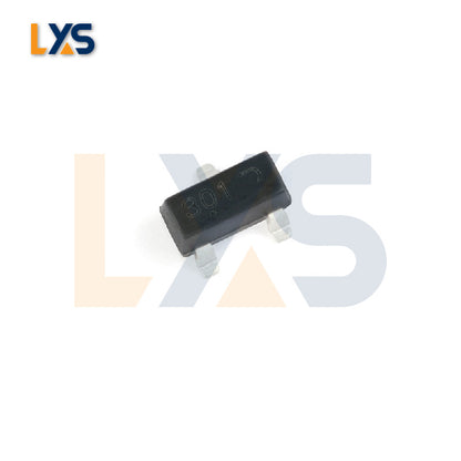 FDV301N N-channel logic level enhancement mode field effect transistor. 