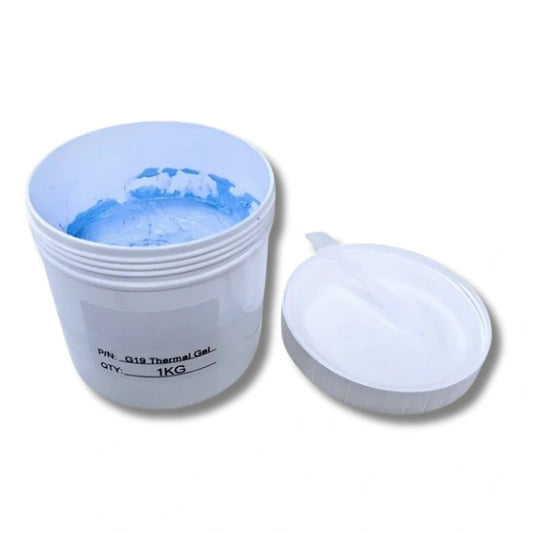 G19 8WmK Blue Thermal Gel 1KG – High-Performance Thermal Paste for Antminer S21 & ASIC Cooling
