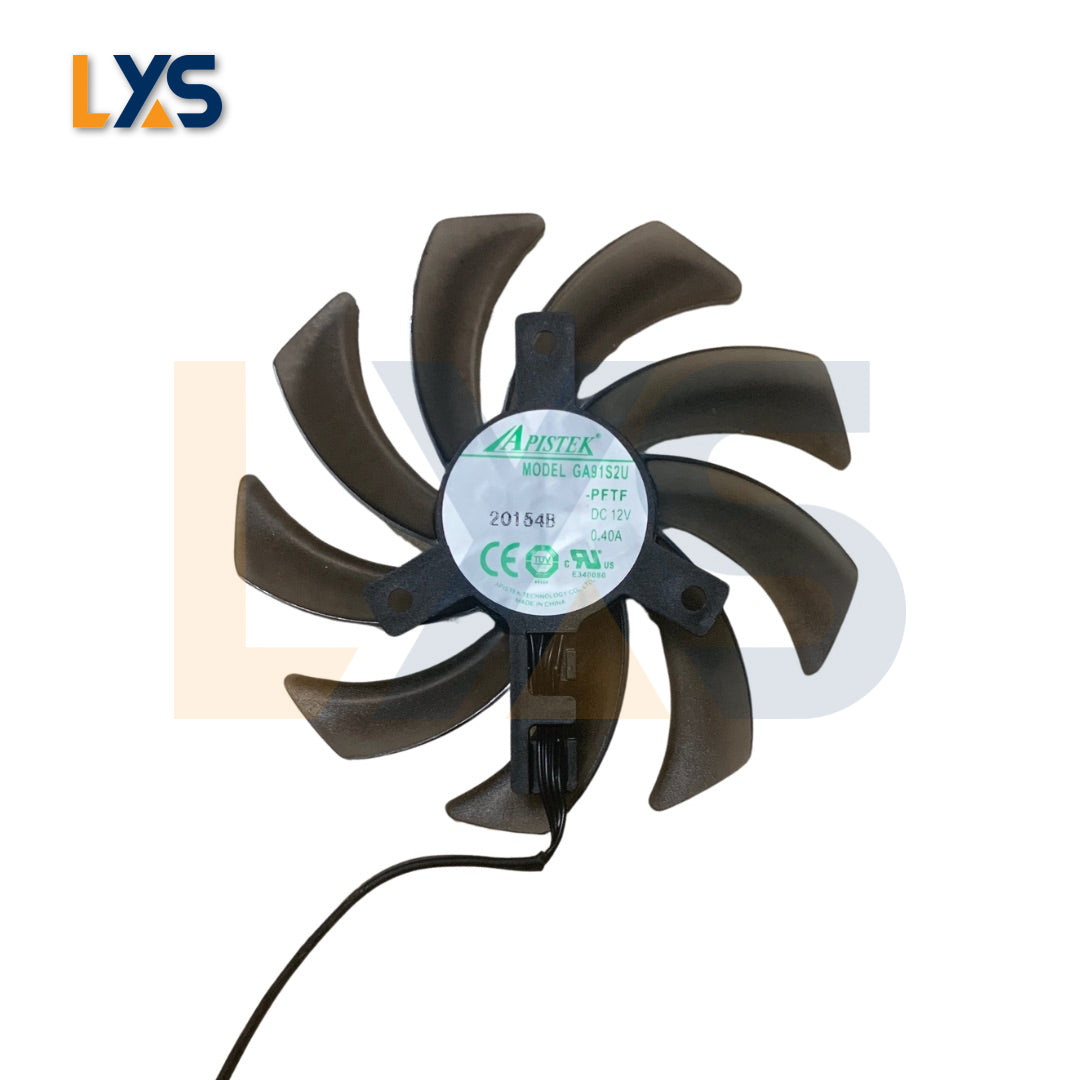 High-Performance Replacement Fans for Palit, Gainward, and PNY Graphics Cards