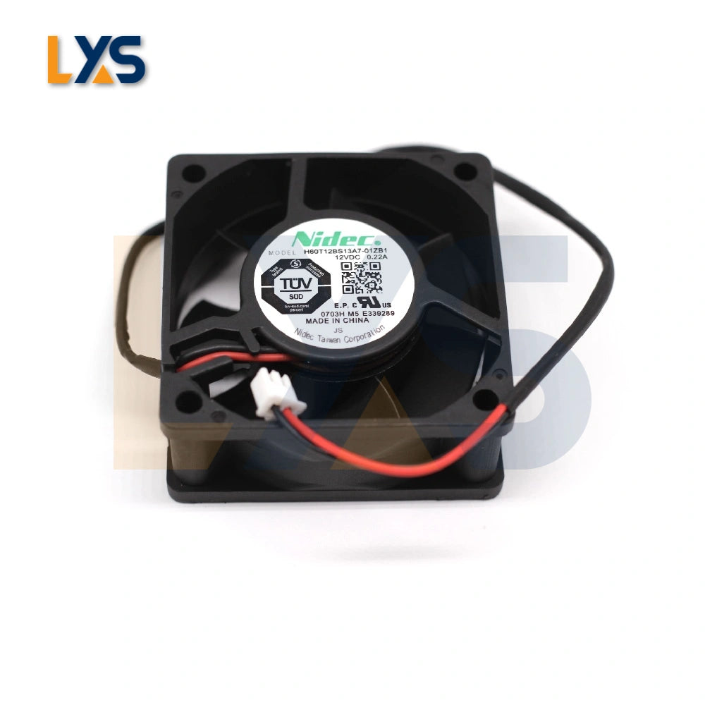 H60T12BS13A7-01 Nidec 60x60x25 Power Supply Unit Cooling Fan is a trustworthy and high-performance choice for power supply units.