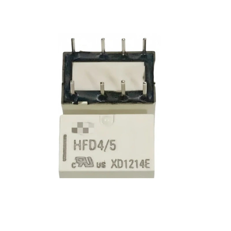 HFD4/5 Signal Relay – DPDT 2A/250V, 5V Coil, 3ms Switching DIP-8 Industrial Grade