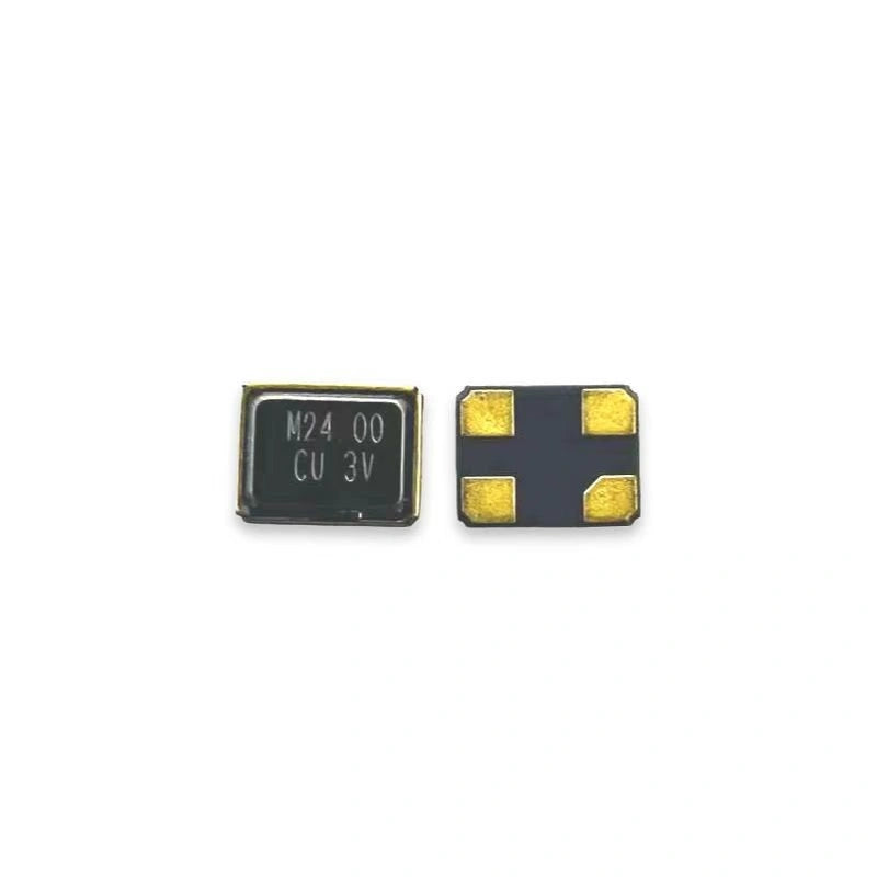 High-performance 24,000 crystal oscillator for ASIC chip operation.