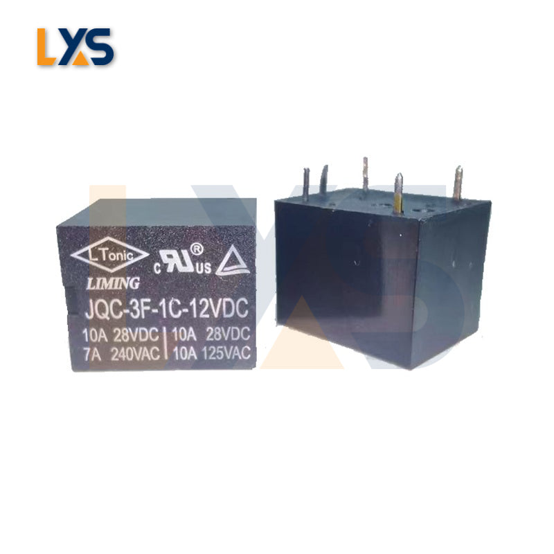 JQC-3F-1C-12VDC Power Relay Small Size High Sensitivity