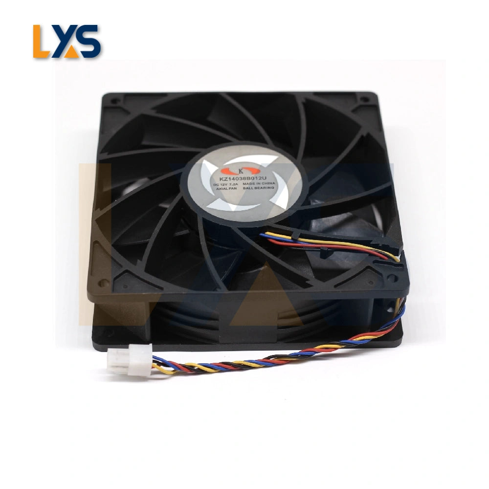 KZ14038B012U 12V 7.2A 14cm Fan. This high-quality cooling fan is designed to effectively dissipate heat.