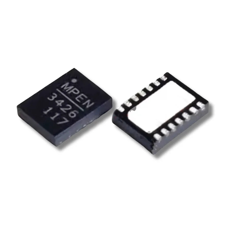 Front and back view of MP3426 MP3426DL-LF-Z Switching Voltage Regulator