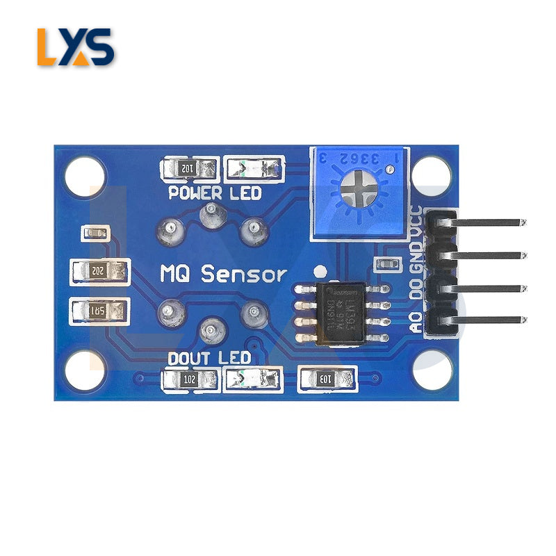 MQ-2 Gas Sensor Module - Air Quality Detection for Arduino and Raspberry Pi